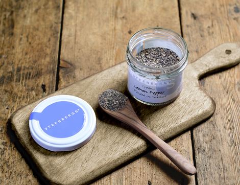 Lemon Pepper, Organic, Steenbergs (40g)
