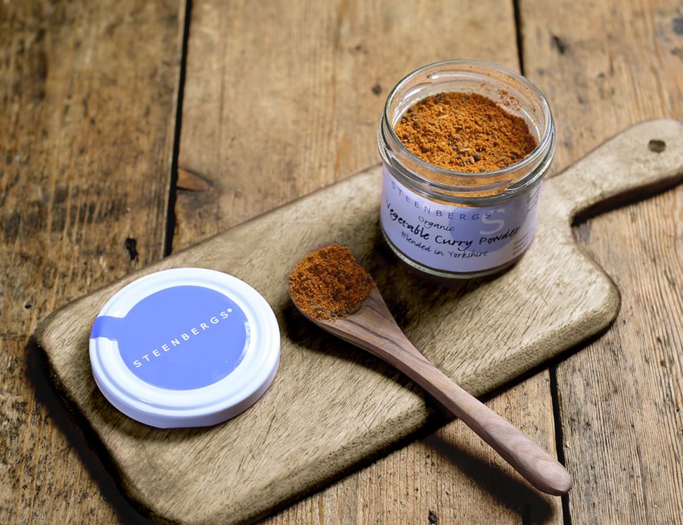 Vegetable Curry Powder, Organic, Steenbergs (52g)