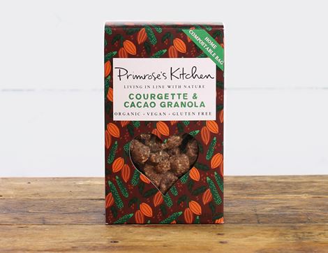 Courgette & Cacao Granola, Organic, Primrose's Kitchen (300g)