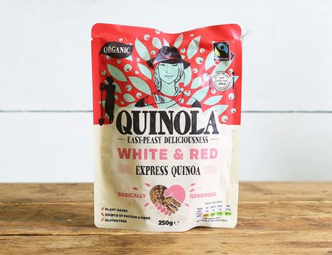 White & Red Quinoa, Organic, Quinola (250g)