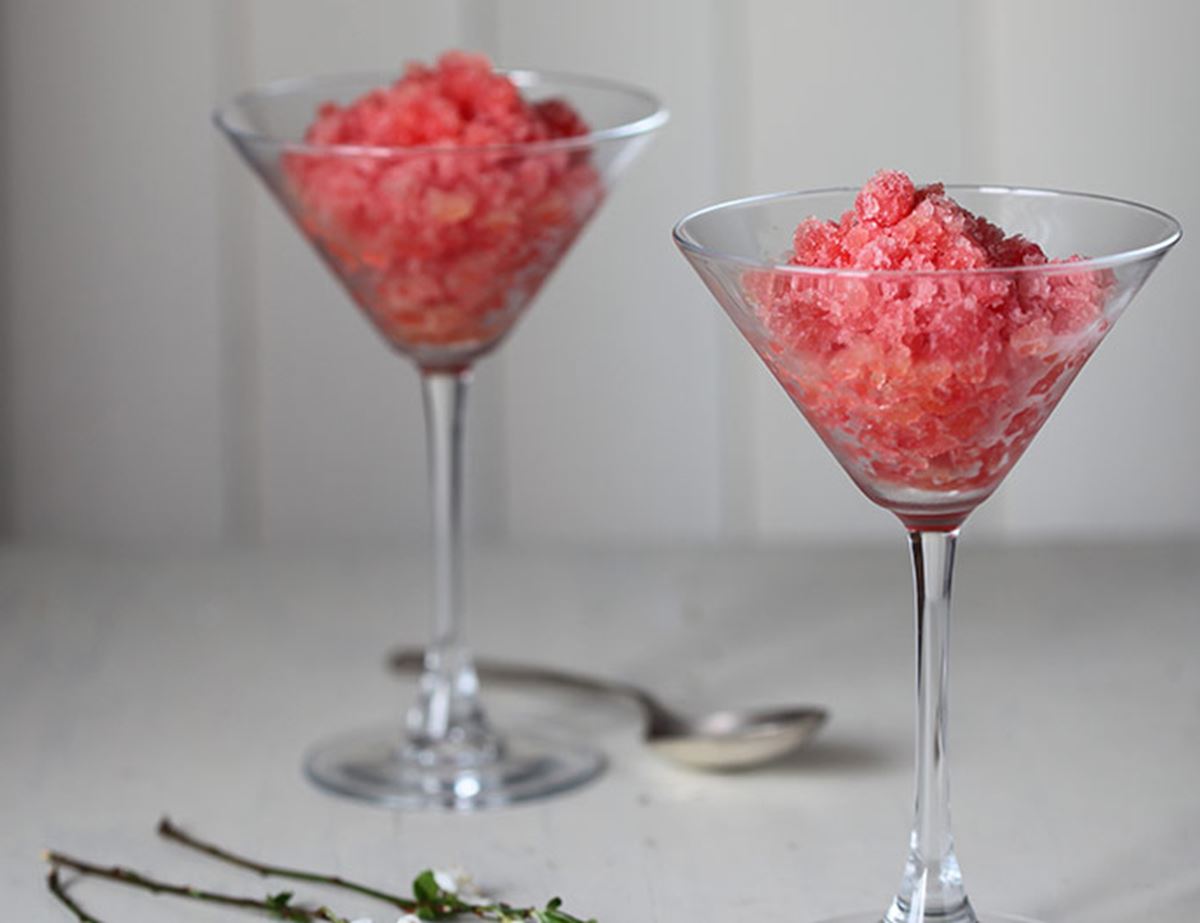 Emma's Zingy Blood Orange Granita