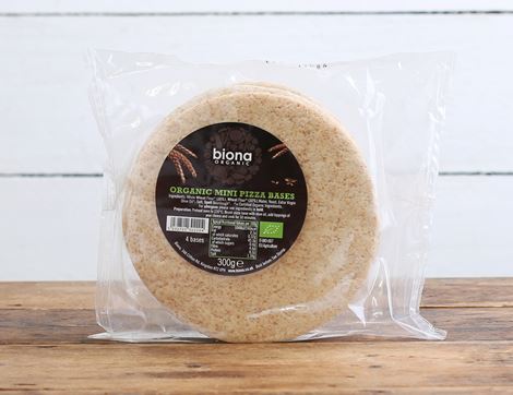 mini pizza bases biona
