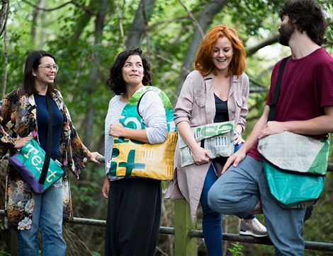 Steve Arm-Lock Day Bag, Makeright in partnership with Abel & Cole