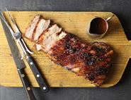 Roast Pork Belly with Honey Ginger Clems