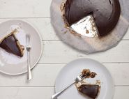 Peanut Butter & Banana Truffle Tart