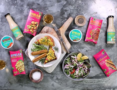 organic bonsan vegan range