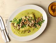 Curried Coconut Lemon Sole with Lime & Chilli Root Mash