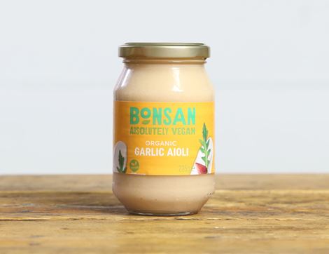 Garlic Aioli, Organic, Bonsan (235g) 