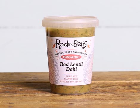 Red Lentil Dahl Soup, Organic, Rod & Ben's (600g) 