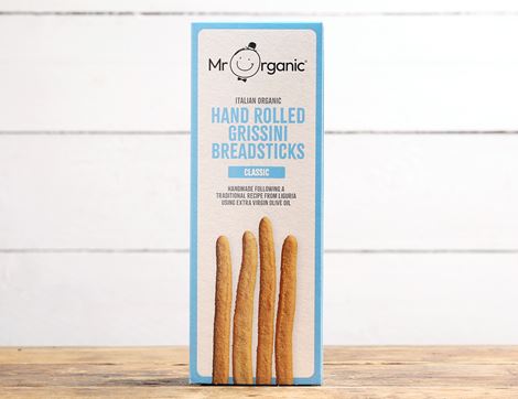 Grissini Breadsticks, Classic, Organic, Mr Organic (150g)