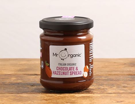 Chocolate Hazelnut Spread, Organic, Mr Organic (200g)