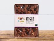 Milk Chocolate Hazelnut & Sultana Chunky Bar, Organic, Cocoa Loco (275g)