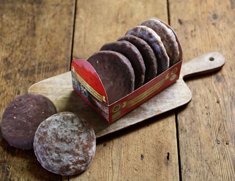 Oblaten Lebkuchen, Chocolate-coated & Glazed, Organic, AS Premium (200g)