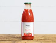 Pressed Tomato Juice, No Added Salt, Organic, Biona (1L)