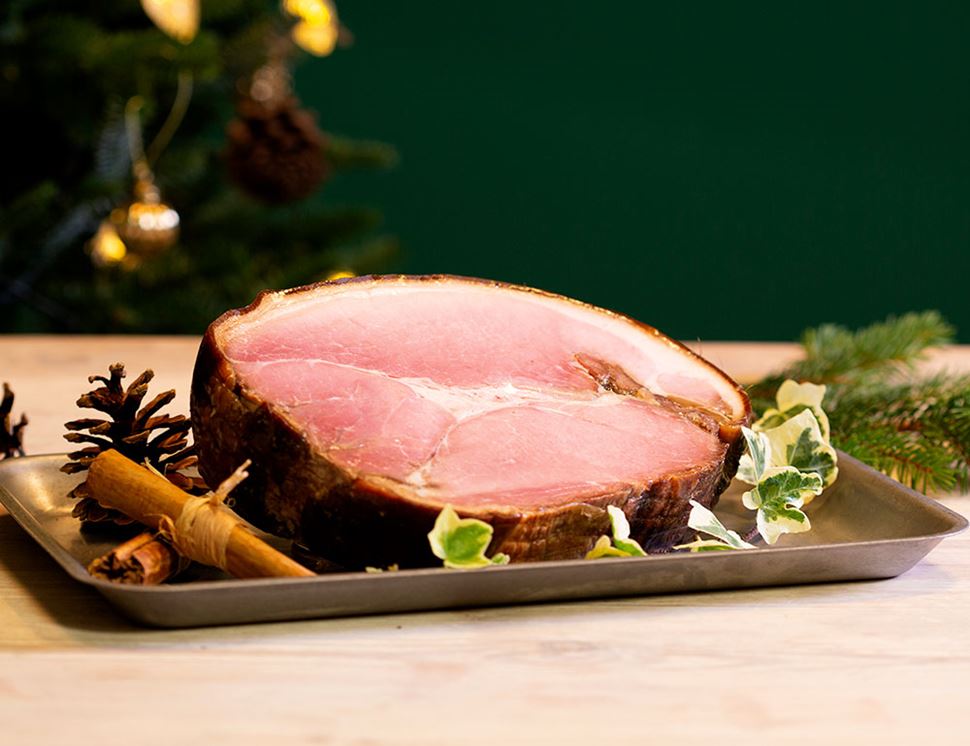 Smoked Black Ham, Organic, Daylesford (1.25kg avg)