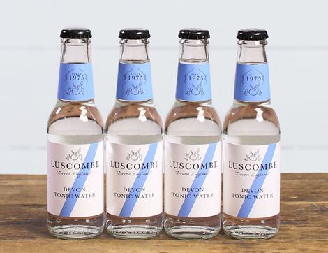 Devon Tonic Water, Non-Organic, Luscombe (4 x 200ml)