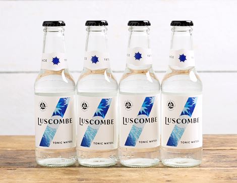 Devon Tonic Water, Non-Organic, Luscombe (4 x 200ml)