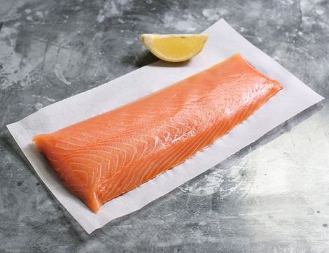 Royal Fillet of Smoked Salmon, Organic, Glenarm Organic (300g)