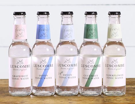 Tonic Water Selection, Luscombe (5 x 200ml)