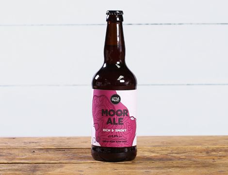 organic moor ale little valley brewery