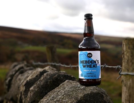 Hebden's Wheat, Organic, Little Valley Brewery (4 x 500ml)