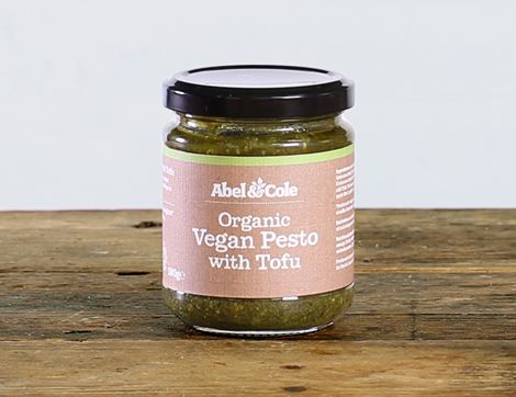 Basil Pesto with Tofu, Organic, Abel & Cole (180g)