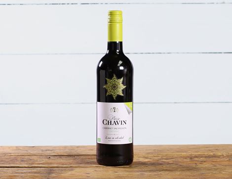 Pierre Chavin 5.5% Cabernet Sauvignon, Organic (75cl)