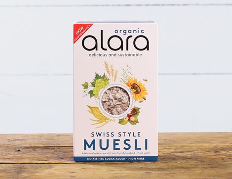 Swiss Style Muesli, Organic, Alara (450g)