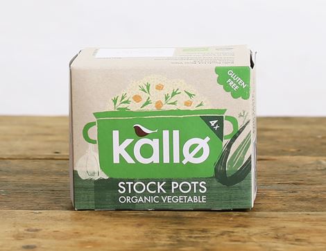 Vegetable Stock Pots, Organic, Kallo (4 pack)