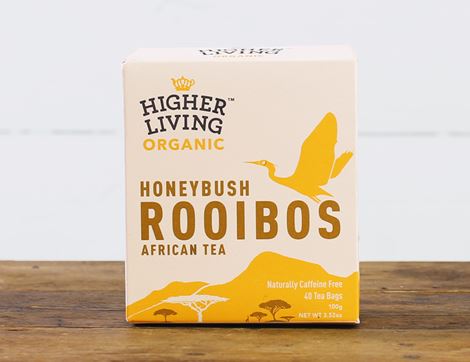 Rooibos Honeybush Tea, Organic, Higher Living (40 bags)