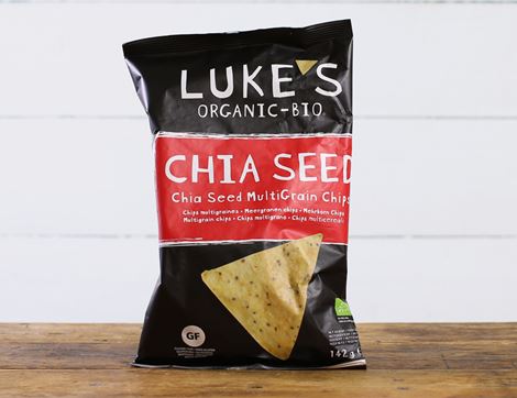 Chia Seed MultiGrain Chips, Organic, Luke's (142g)
