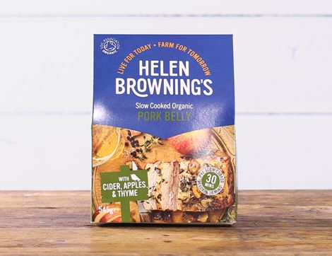 Pork Belly with Cider, Apples & Thyme, Organic, Helen Browning (545g)