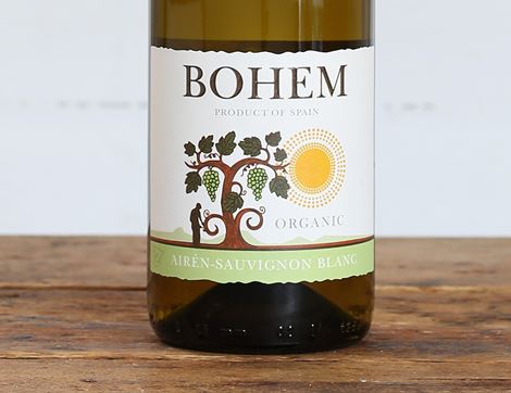 Bohem Toscar Airen/Sauvignon Blanc 2019, Organic (75cl)
