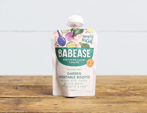 Garden Vegetable Risotto,  Stage 2, Organic, Babease (130g)