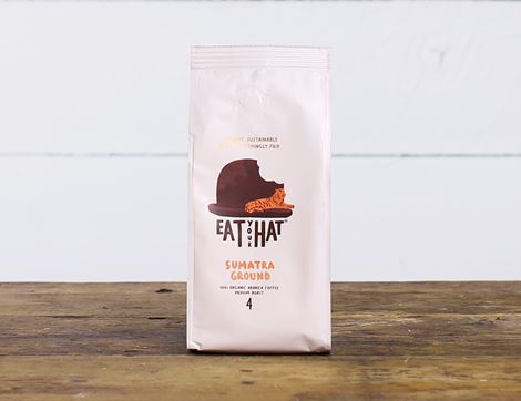 Sumatra Ground Coffee, Organic, Eat Your Hat (200g)