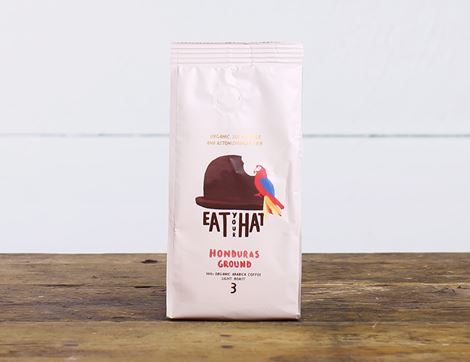 Honduras Ground Coffee, Organic, Eat Your Hat (200g)
