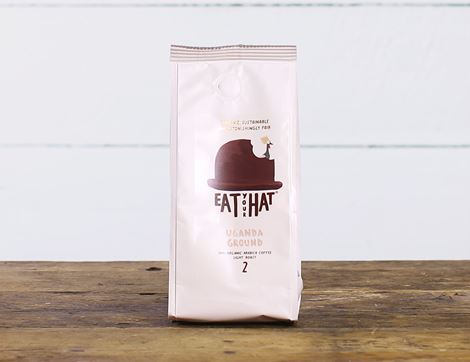 Uganda Ground Coffee, Organic, Eat Your Hat (200g)