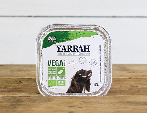 Vegetarian Chunks with Rosehip for Dogs, Organic, Yarrah (150g)