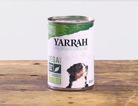 Vegetarian Chunks with Cranberries for Dogs, Organic, Yarrah (380g)