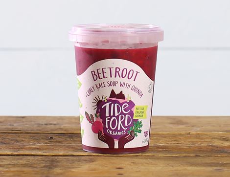 Beetroot, Kale & Quinoa Soup, Tideford Organics (600g)