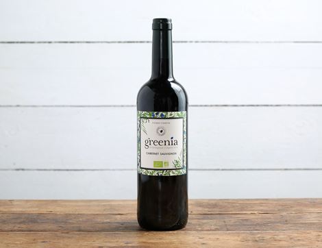 greenia no added sulphur cabernet sauvignon