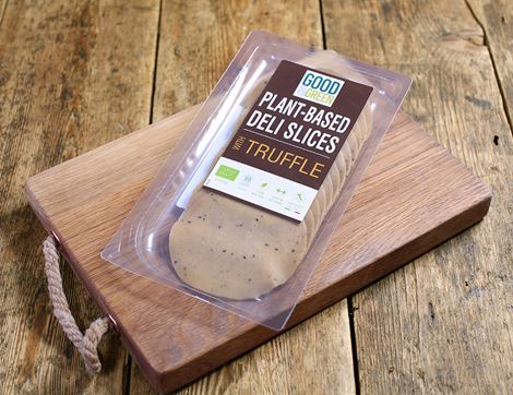 Truffle Plant Based Deli Slices, Organic, Good & Green (90g)