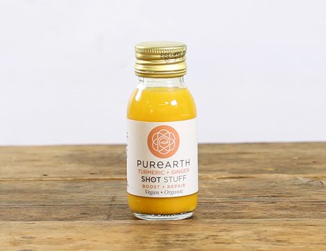 Turmeric, Ginger and Lime Shot Stuff, Organic, Purearth (60ml)