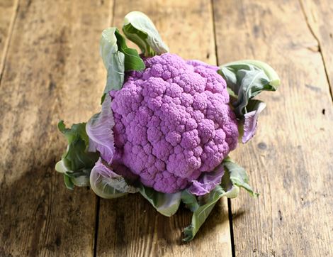 British Purple Cauliflower, Organic