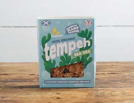 tempeh with sea vegetables impulse foods