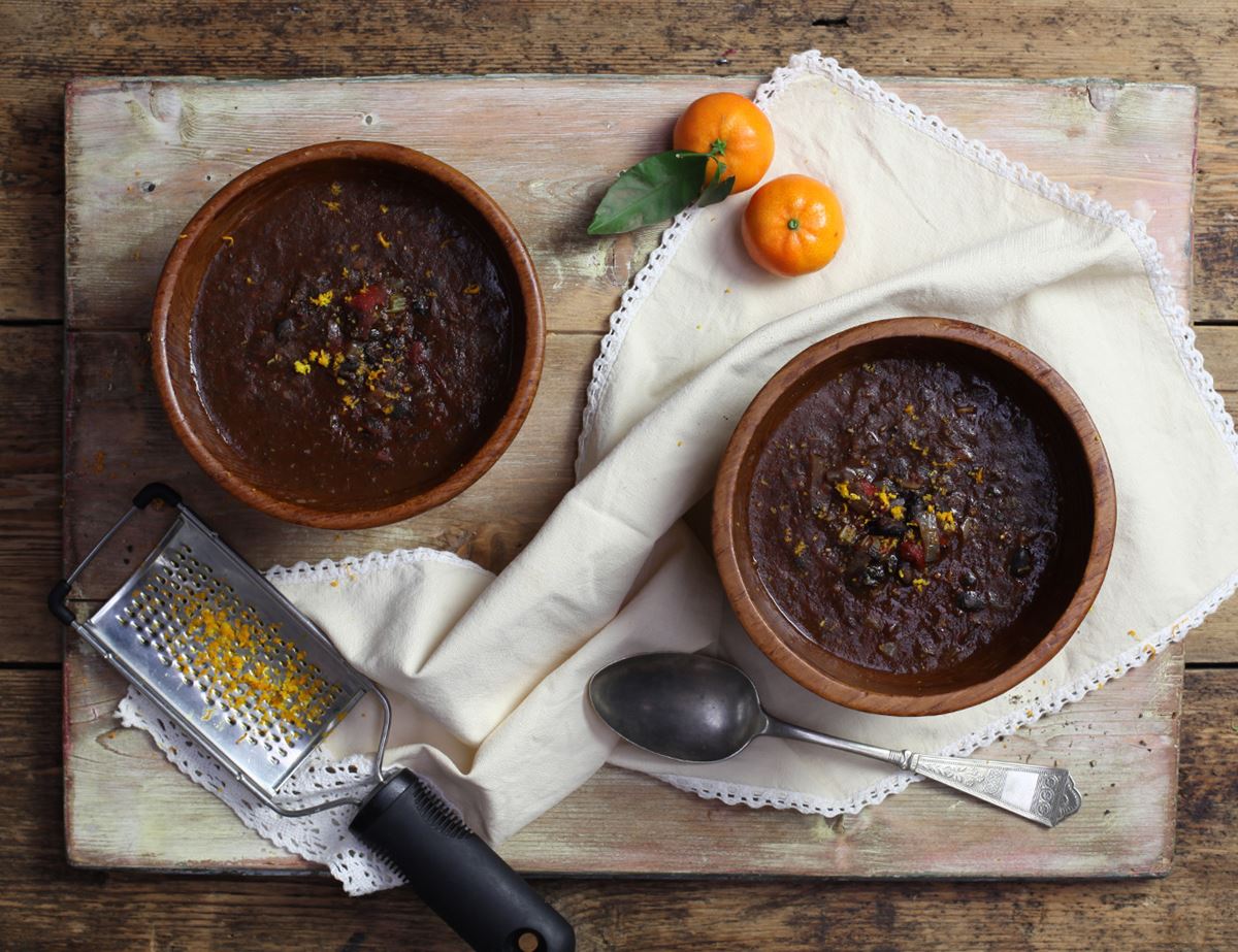 Smoky Black Bean Soup