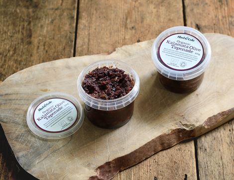 Kalamata Black Olive Tapenade, Organic, Abel & Cole (100g)