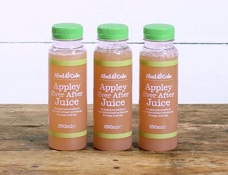 Appley Ever After Juice, Organic, Abel & Cole (3 x 250ml)