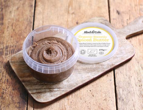 organic sweetly spiced butter abel & cole