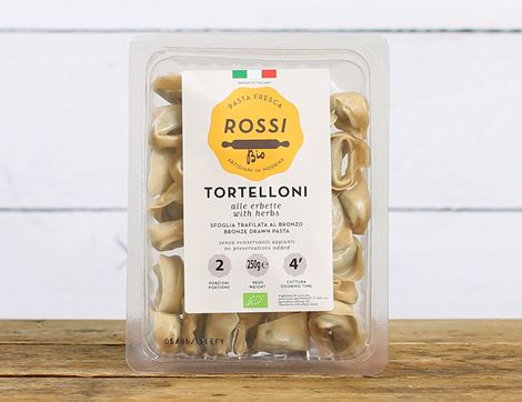 Tortelloni with Herbs, Organic, Rossi (250g)